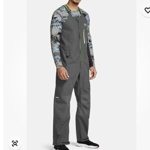 NWT Under Armour Fish Elite Rain Shoreman Bib Storm Proof 138527 025